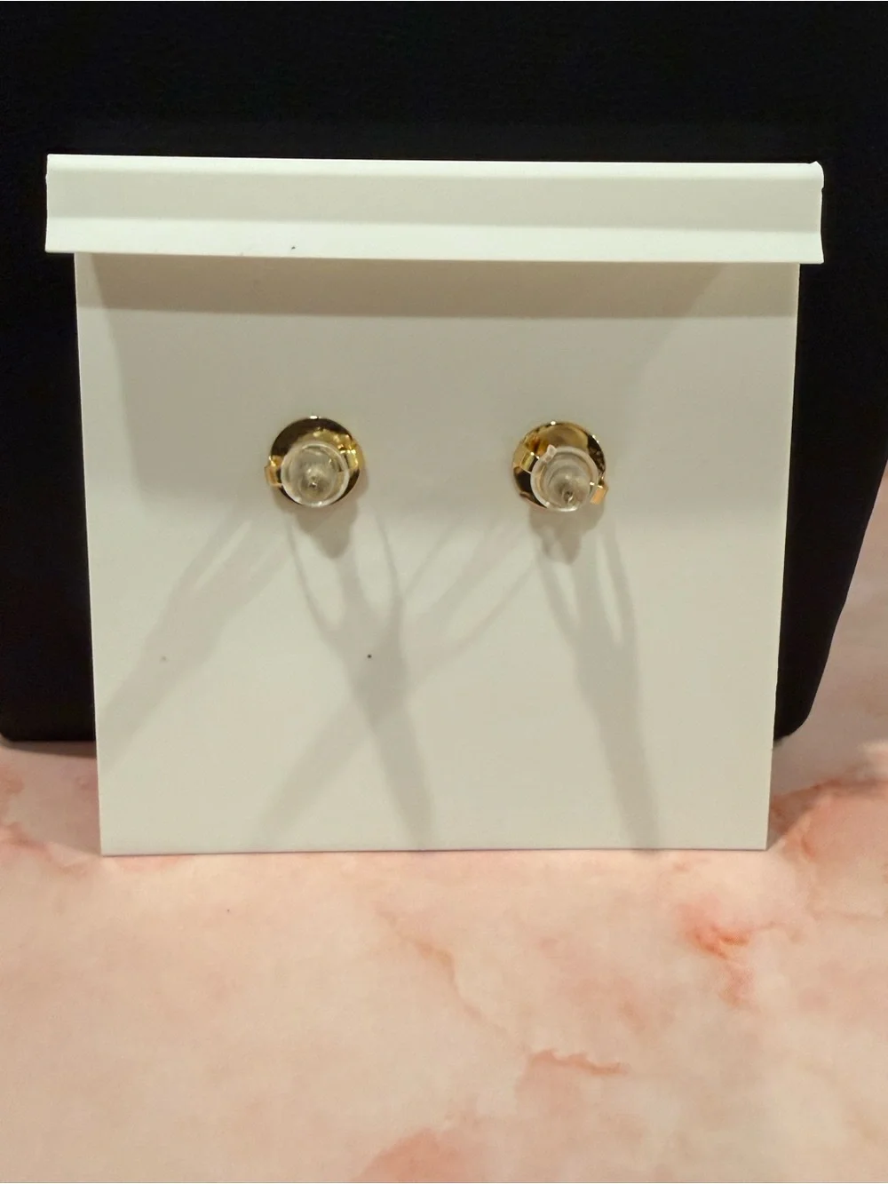 Tory Burch | Green & Gold Plated Stud Earrings | Small